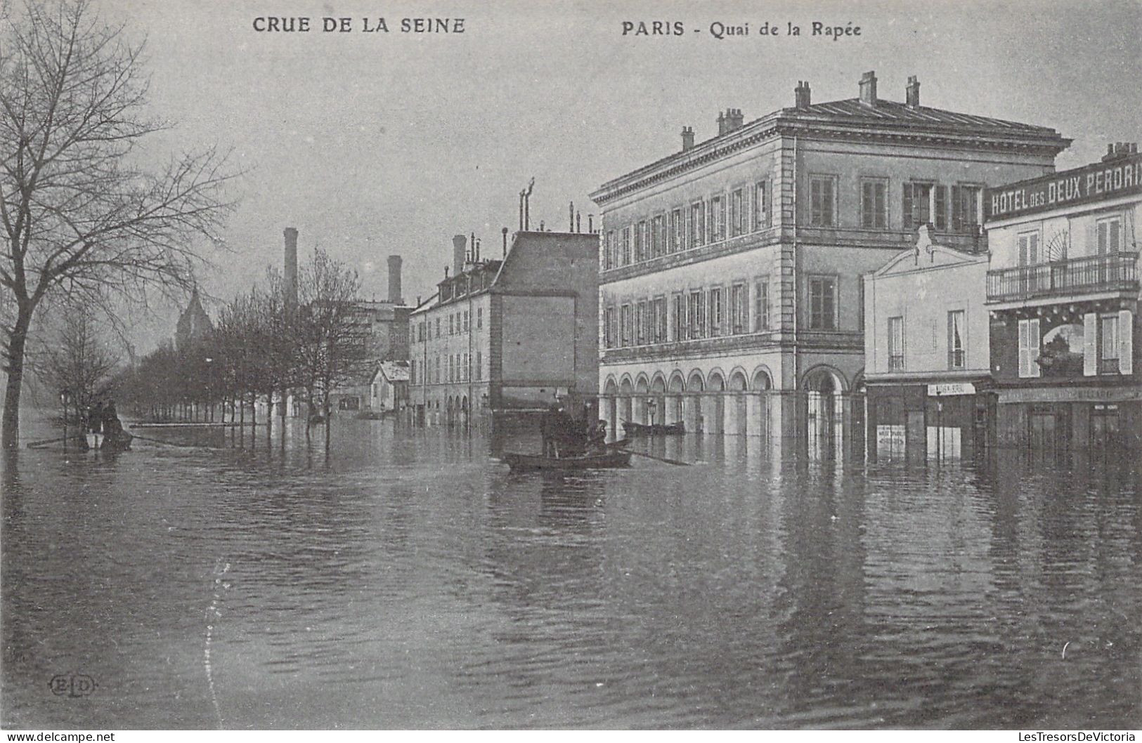 FRANCE - Paris - Inondations De Paris - Quai De La Rapée - Carte Postale Ancienne - Inondations De 1910