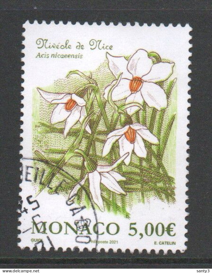 Monaco 2021 Yv 3265 Hele Hoge Waarde,    Gestempeld - Used Stamps