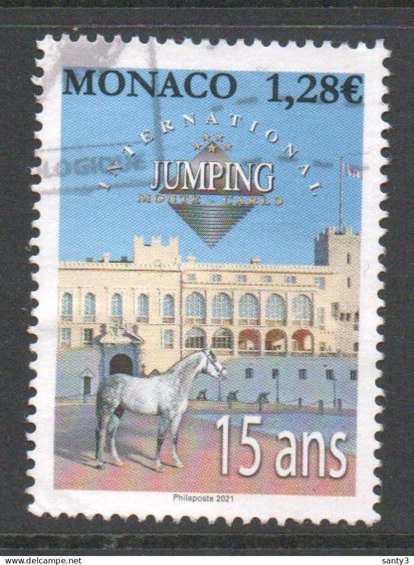 Monaco 2021 Yv 3291     Gestempeld - Usati