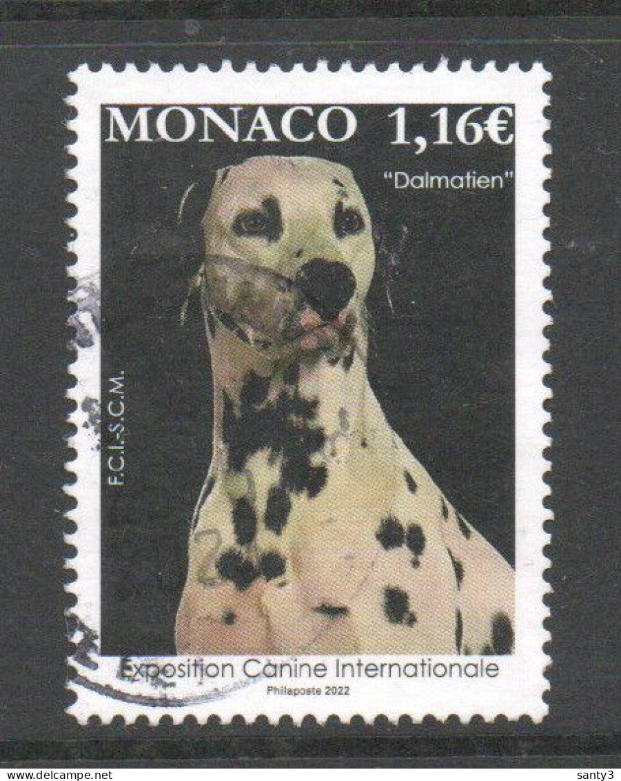 Monaco 2022 Yv 3324    Gestempeld - Oblitérés