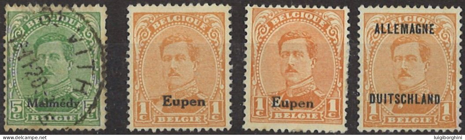 BELGIO 1920 - Eupen E Malmedy - Nuovi E Usato - OC55/105 Eupen & Malmédy