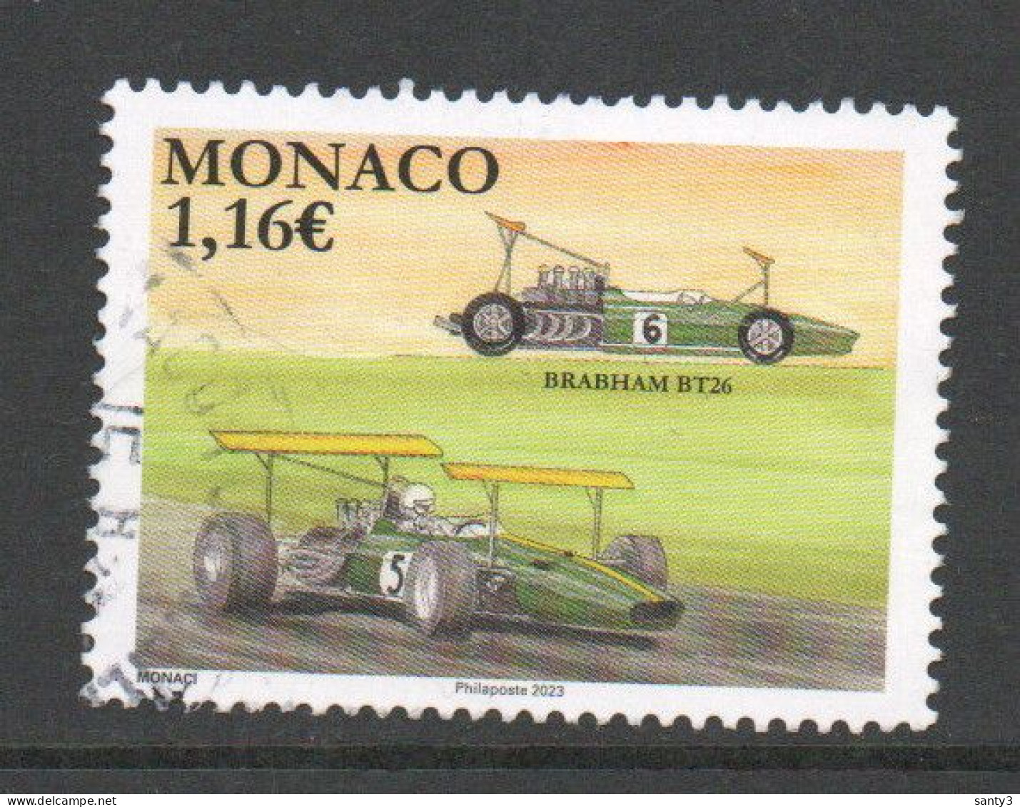 Monaco 2023 Yv 3372     Gestempeld - Oblitérés