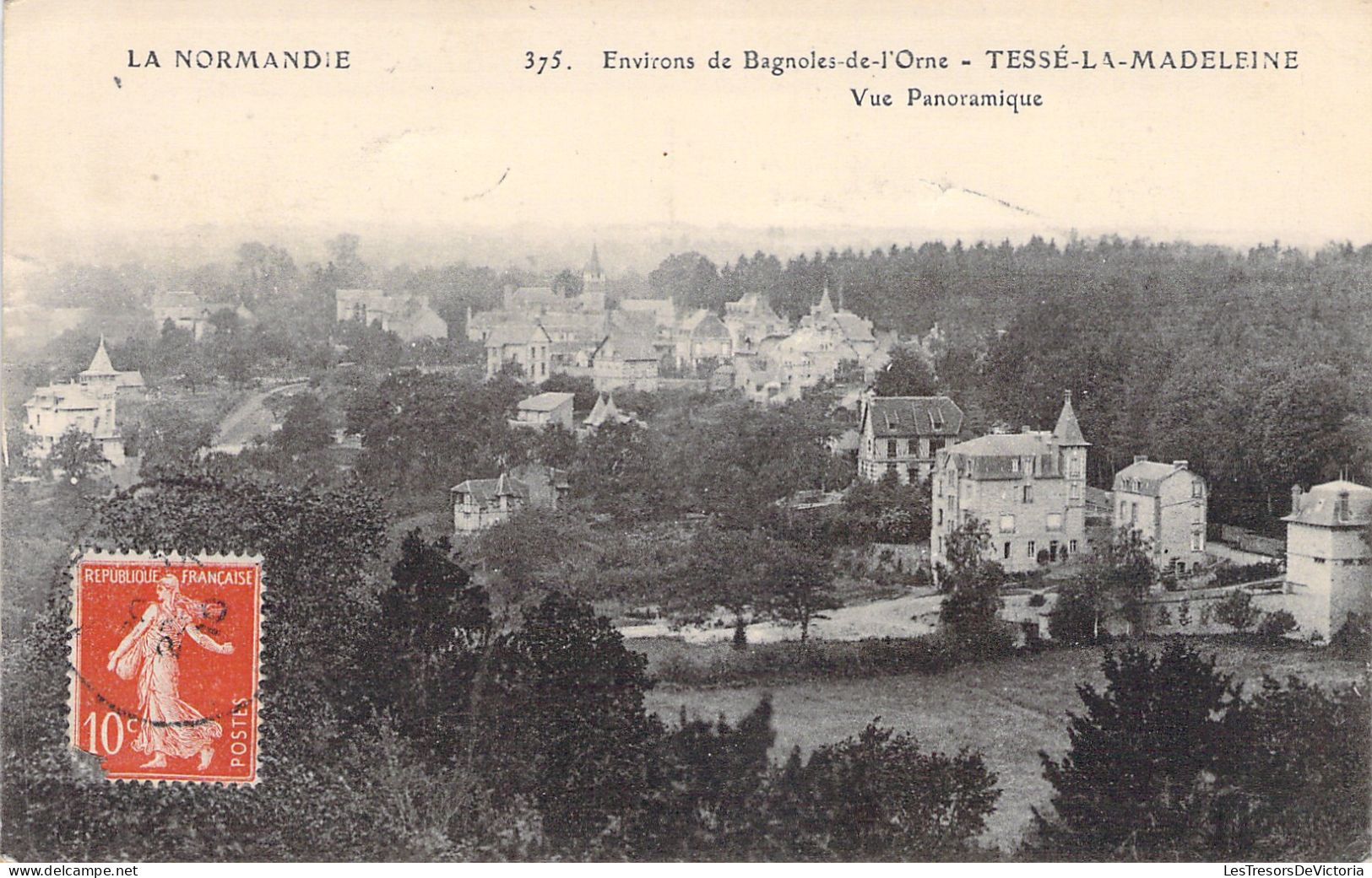FRANCE - Environs De Bagnoles De L'orne - Tessé La Madeleine - Vue Panoramique - Carte Postale Ancienne - Other & Unclassified