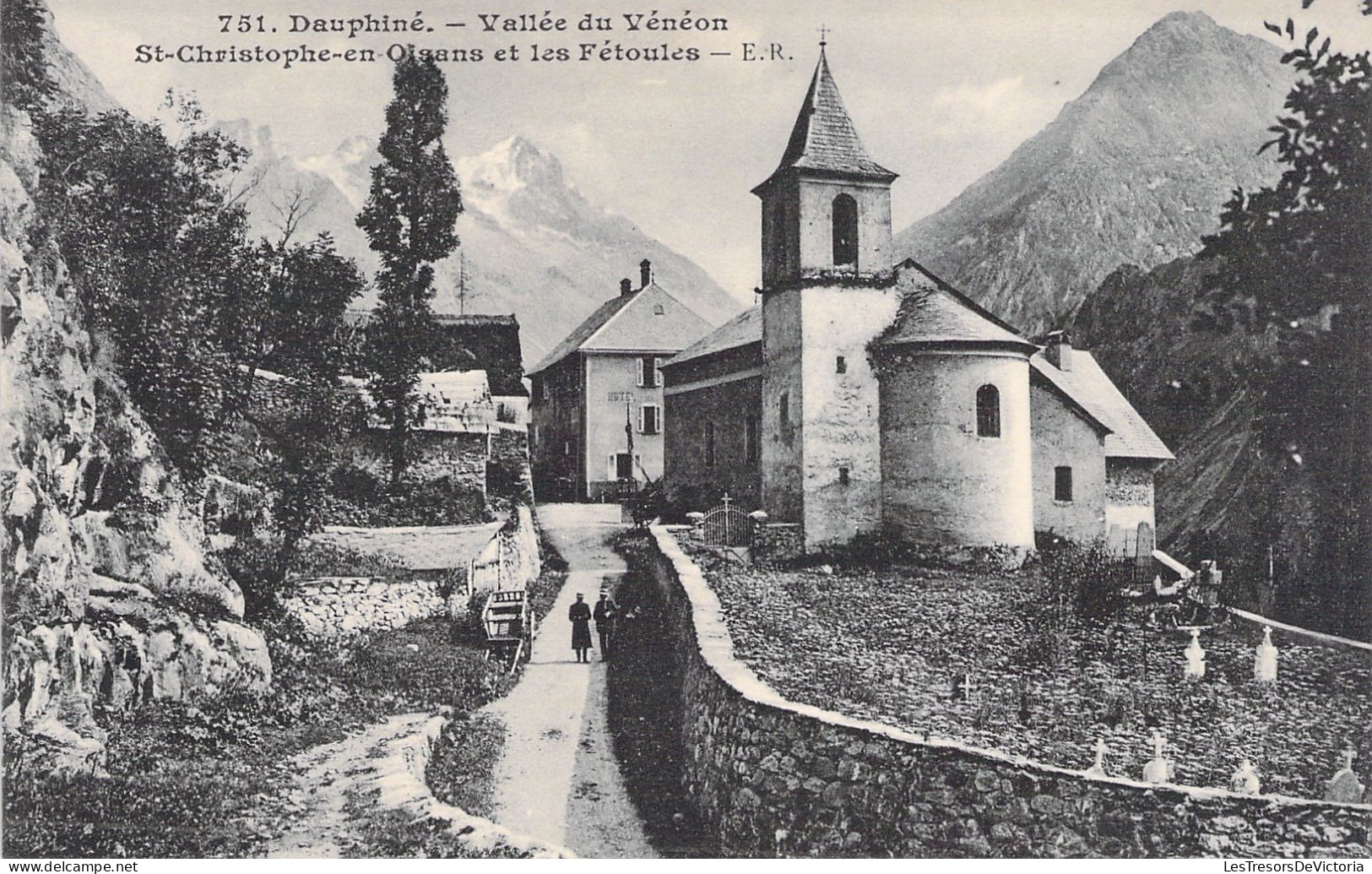 FRANCE - Vallée Du Vénéon - St Christophe En Oisans Et Les Fetoules - Carte Postale Ancienne - Other & Unclassified