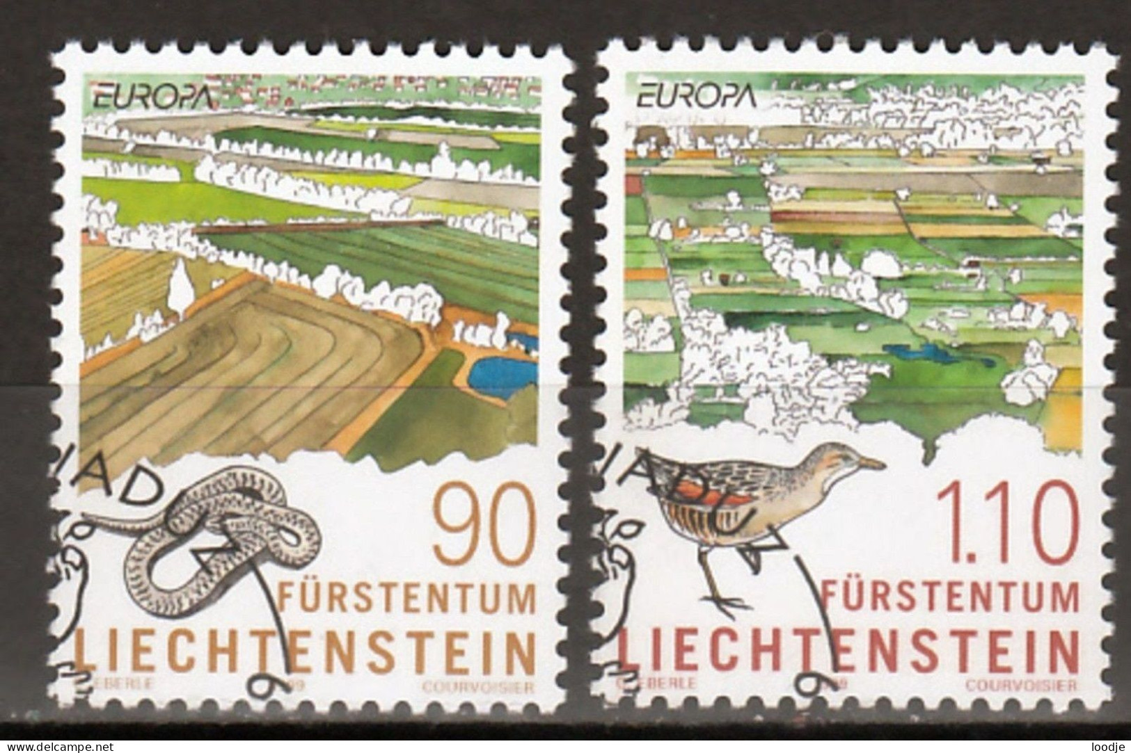 Liechtenstein Europa Cept 1999 Gestempeld - 1999