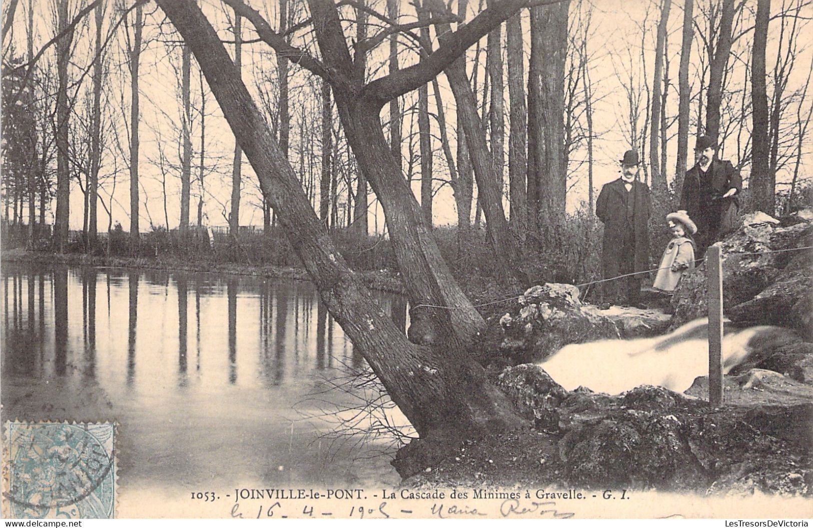 FRANCE - Joinville Le Pont - La Cascade Des Minimes à Gravelle - Animé - Carte Postale Ancienne - Joinville Le Pont