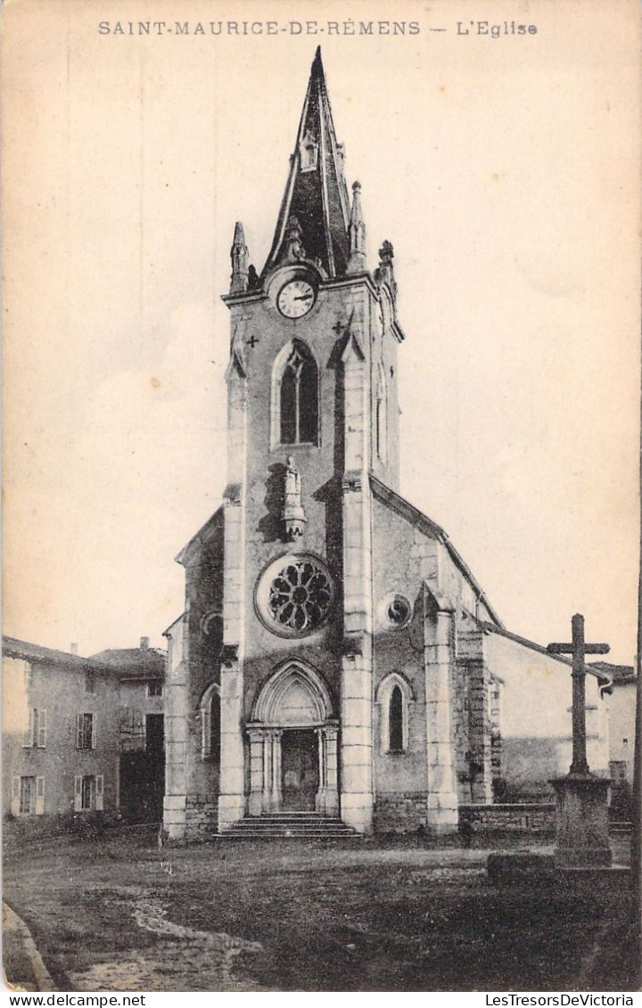 FRANCE - Saint Maurice De Remens - L'eglise - Carte Postale Ancienne - Unclassified