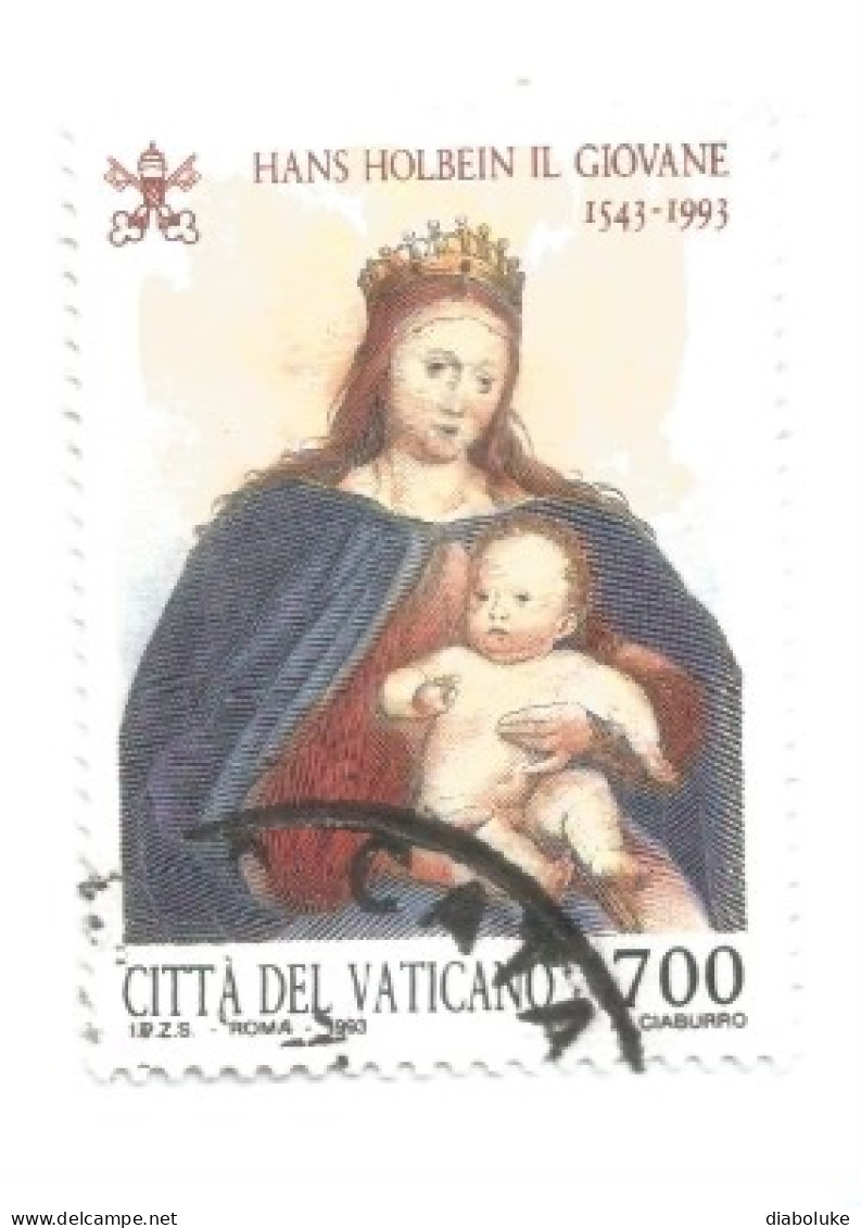(VATICAN CITY) 1993, HANS HOLBEIN IL GIOVANE - Used Stamp - Used Stamps