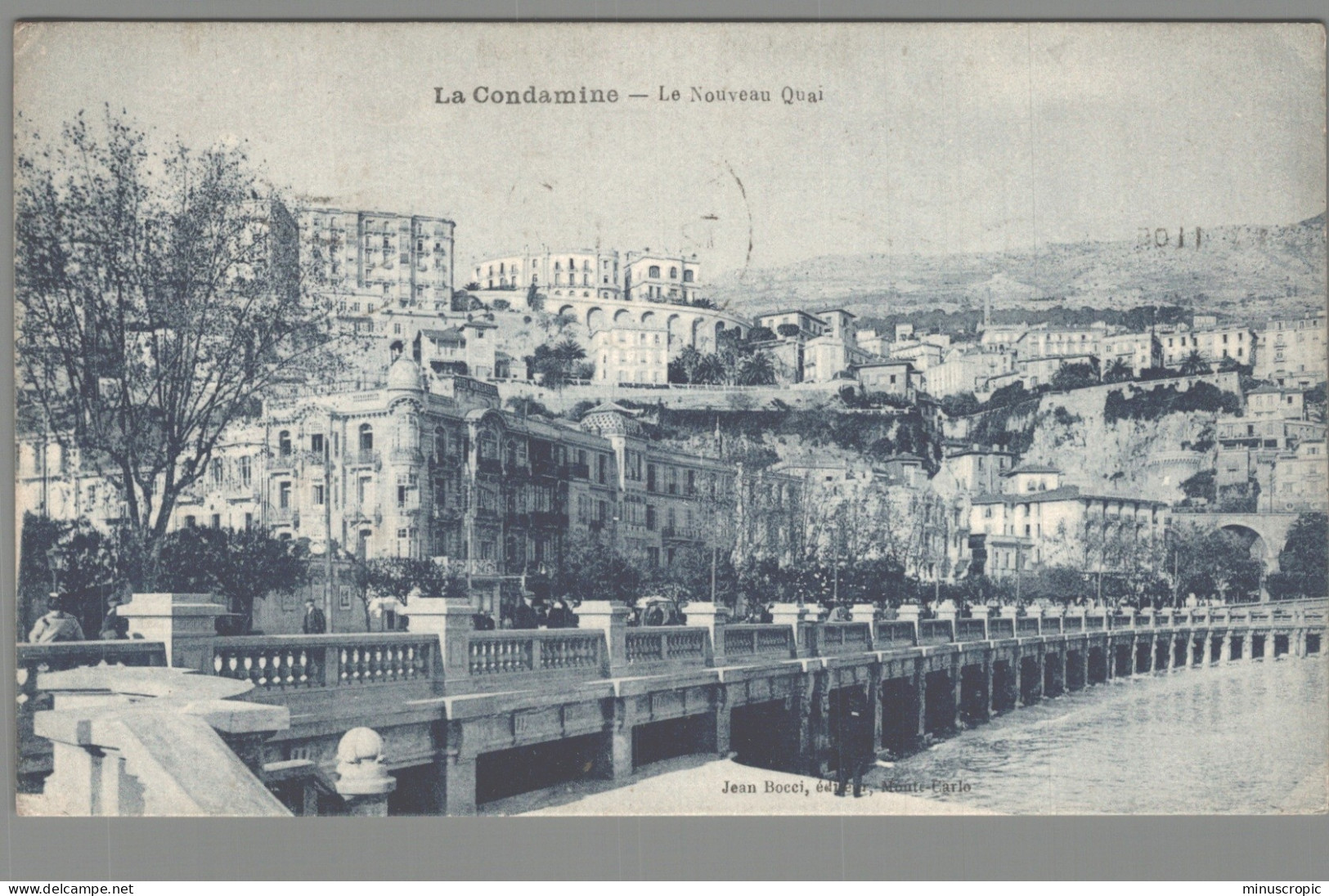 CPA - Monaco - La Condamine - Le Nouveau Quai - La Condamine