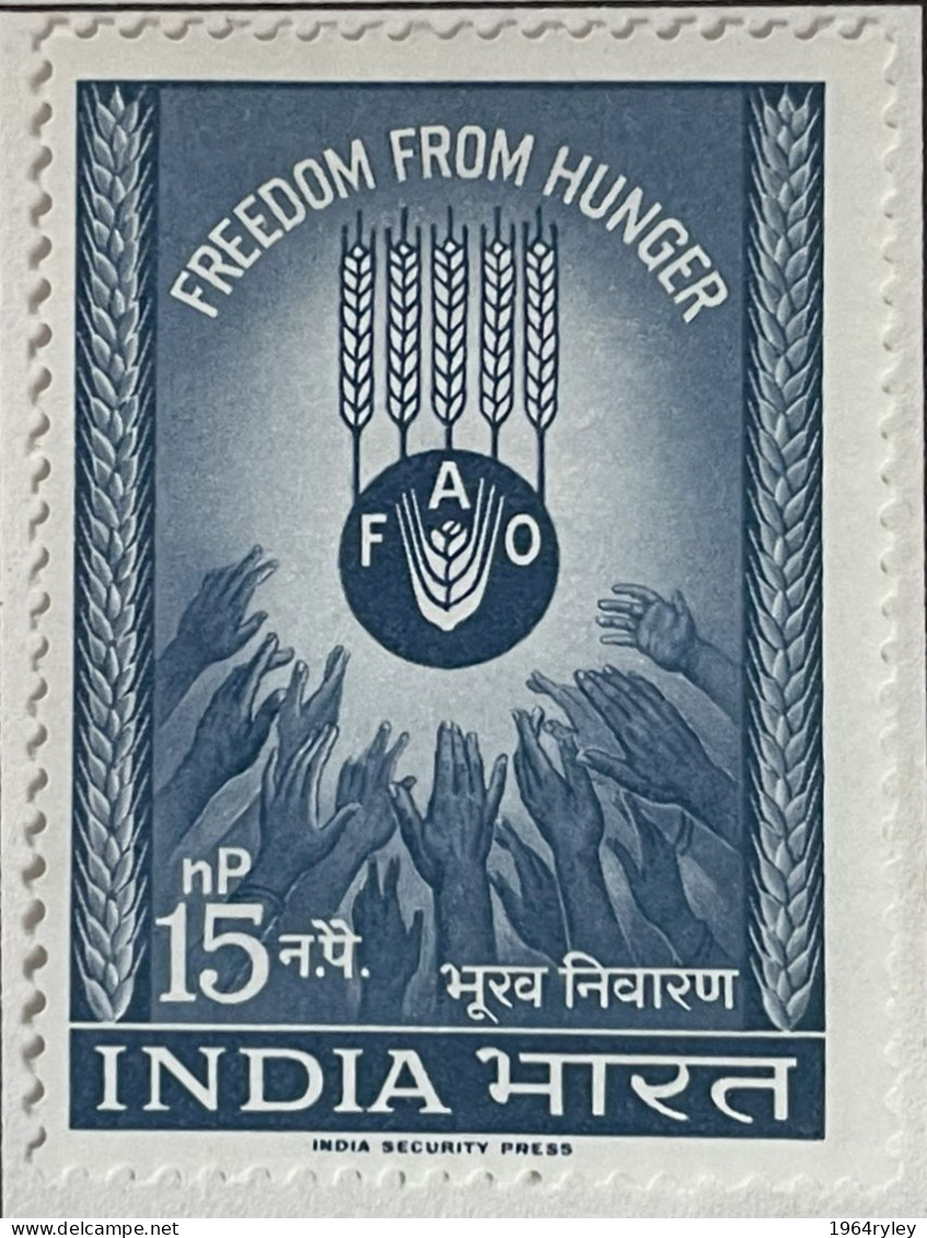 INDIA - MH* - 1963 - # 372 - Ongebruikt