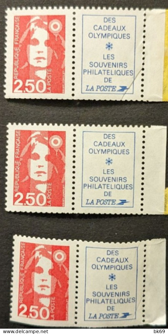 N° 2715a **x3  Cote 18.00€ - Modernes : 1959-...
