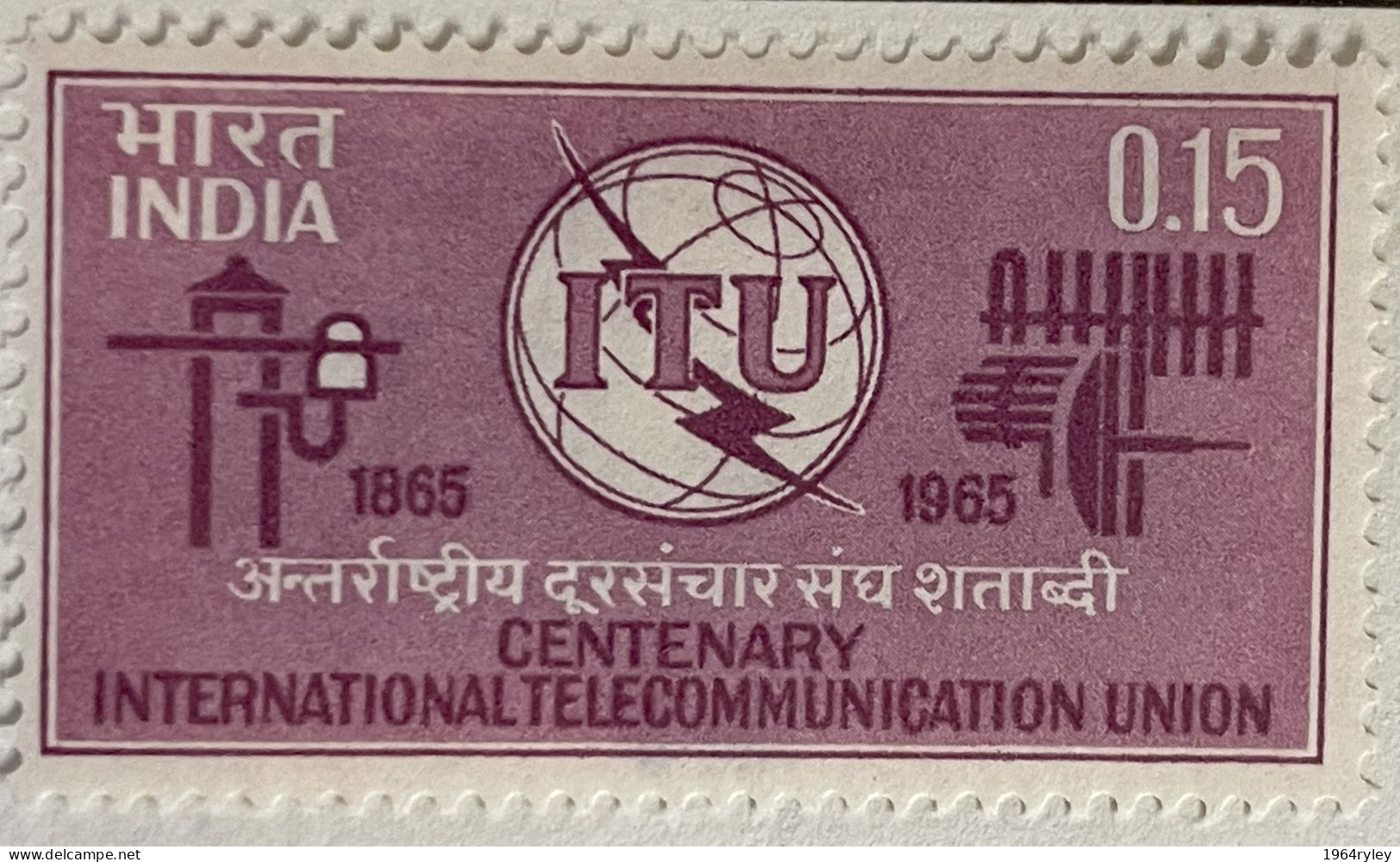 INDIA - MH* - 1965 - # 401 - Neufs