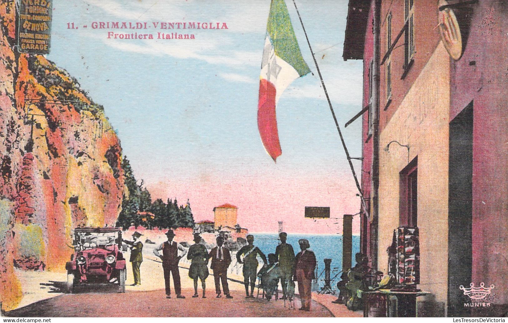 ITALIE - Grimaldi - Ventimiglia - Frontiera Italiana - Carte Postale Ancienne - Sonstige & Ohne Zuordnung