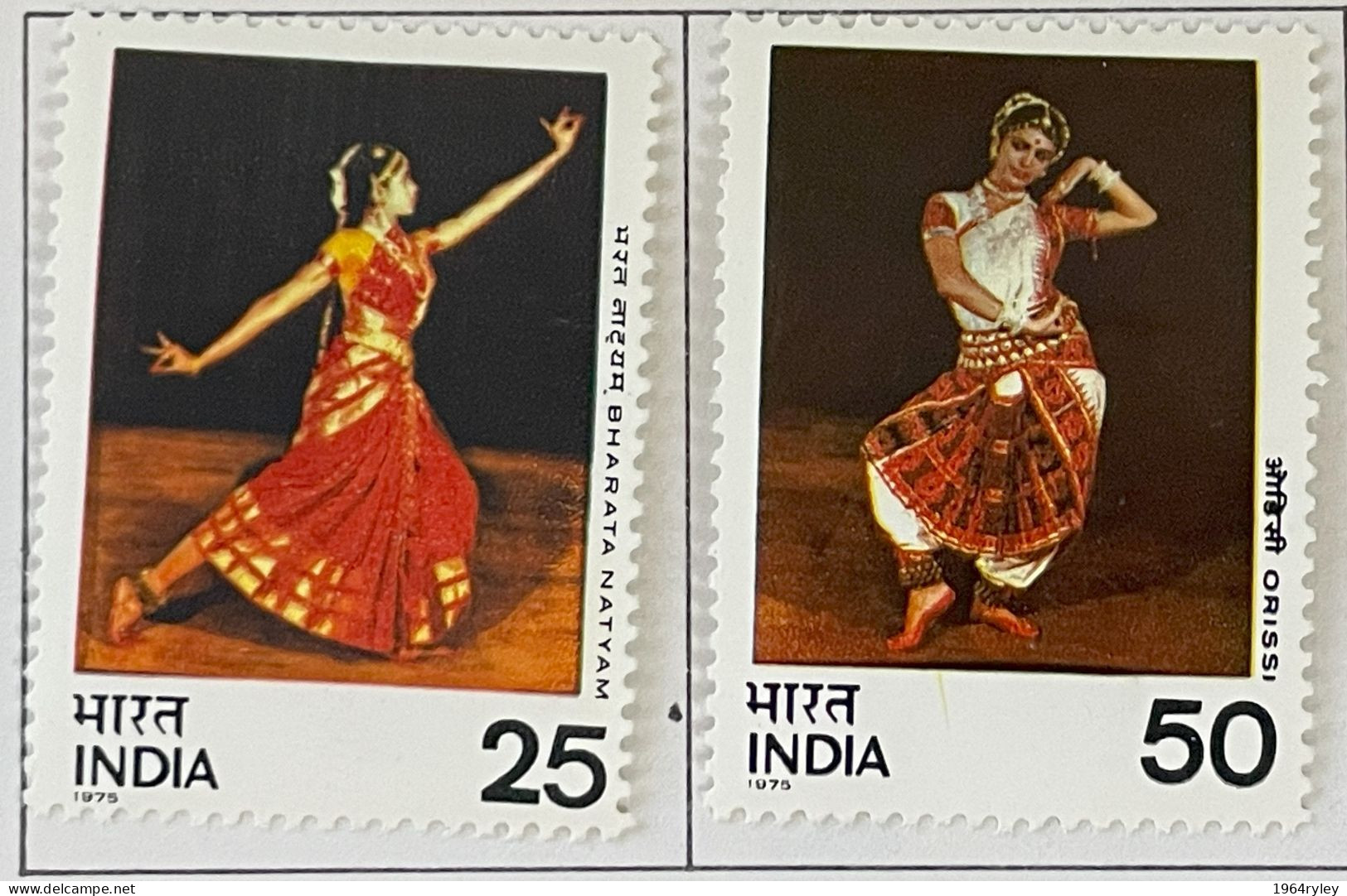INDIA - MH* - 1975 - # 692/697 - Unused Stamps
