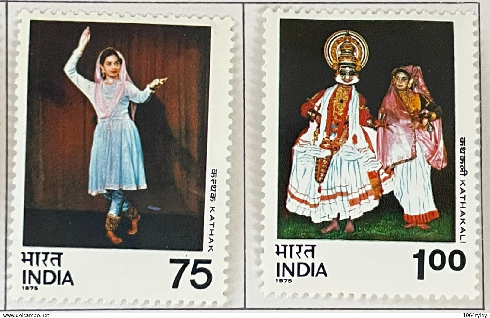 INDIA - MH* - 1975 - # 692/697 - Unused Stamps