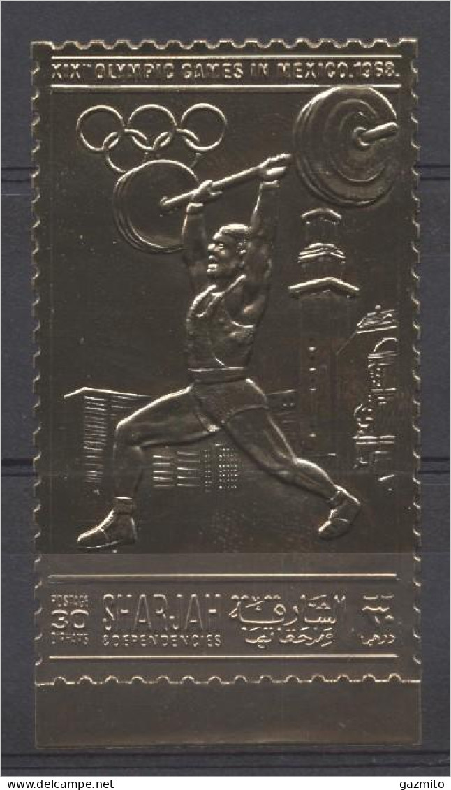 Sharjah 1968, Olympic Games Mexico, Weight Lift, 1val GOLD - Pugilato