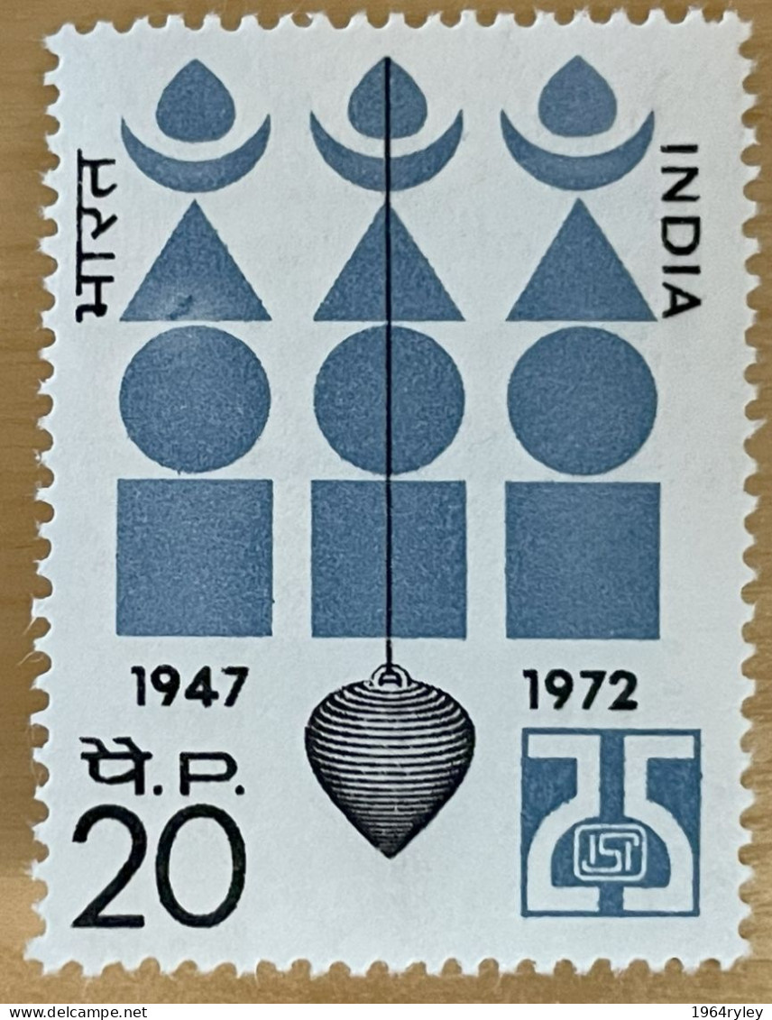 INDIA - MH* - 1972 - # 552 - Neufs