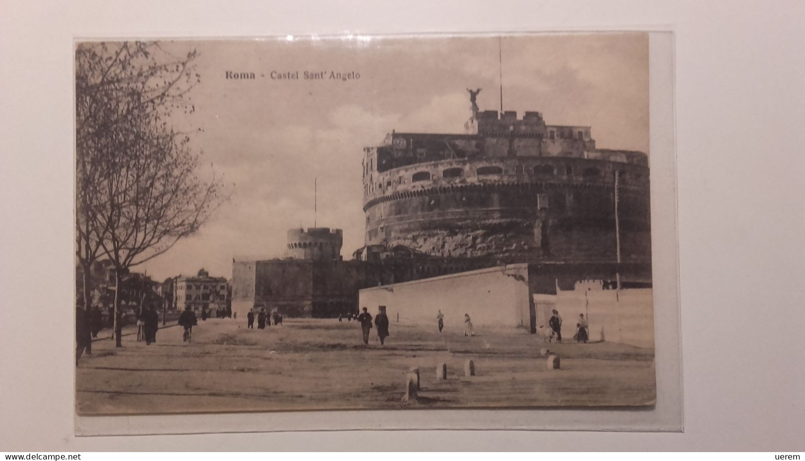 LAZIO ROMA CITTÀ CASTEL S.ANGELO  Formato Piccolo Viaggiata Nel 1916 Condizioni Buone - Castel Sant'Angelo