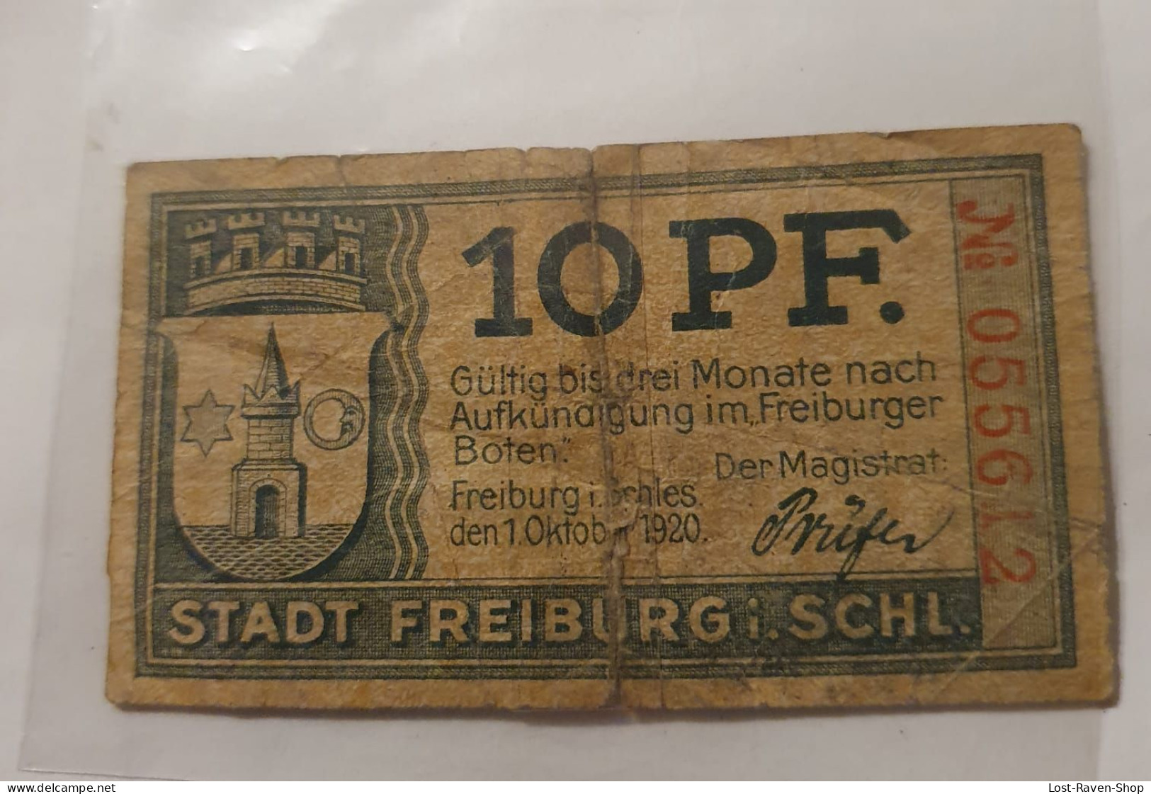 10 Pfennig Notgeld Freiburg - Deutschland (2) - Zonder Classificatie