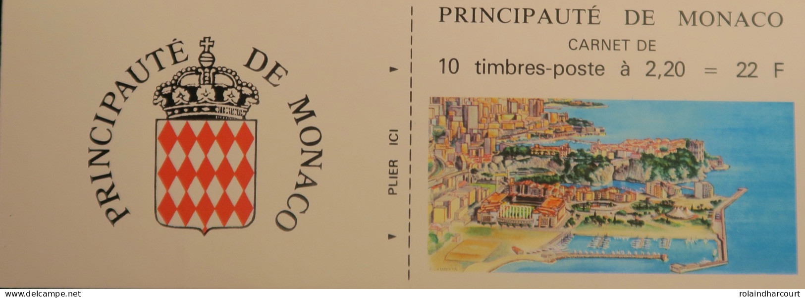 LP3969/316 - MONACO - 1987 - ARMOIRIES - CARNET N°1 TIMBRES NEUFS** - Carnets
