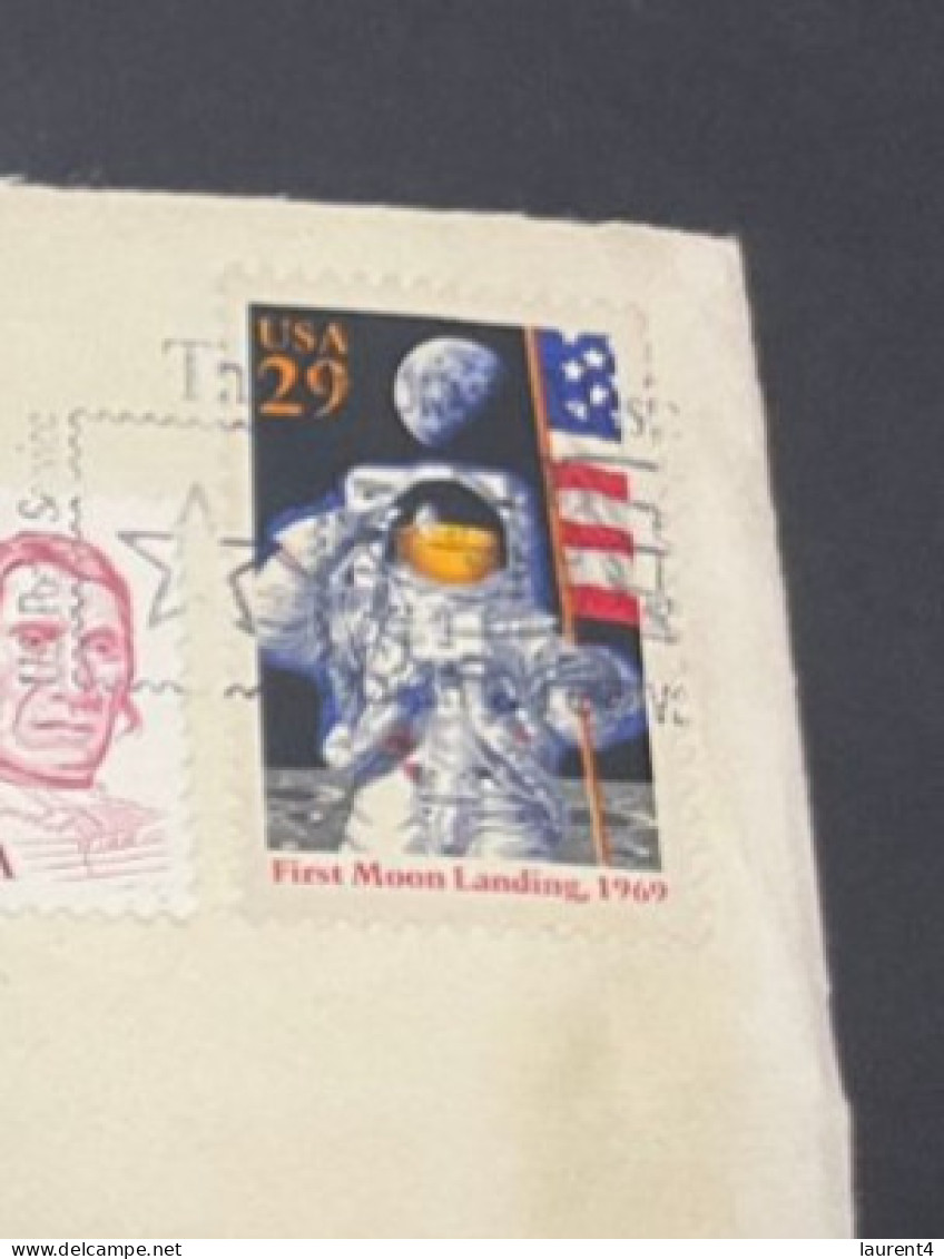 10-1-2024 (4 W 49)  USA Cover Posted To Australia - 1984 ? (as Seen On Scan - Moon Landing Stamp) - Briefe U. Dokumente