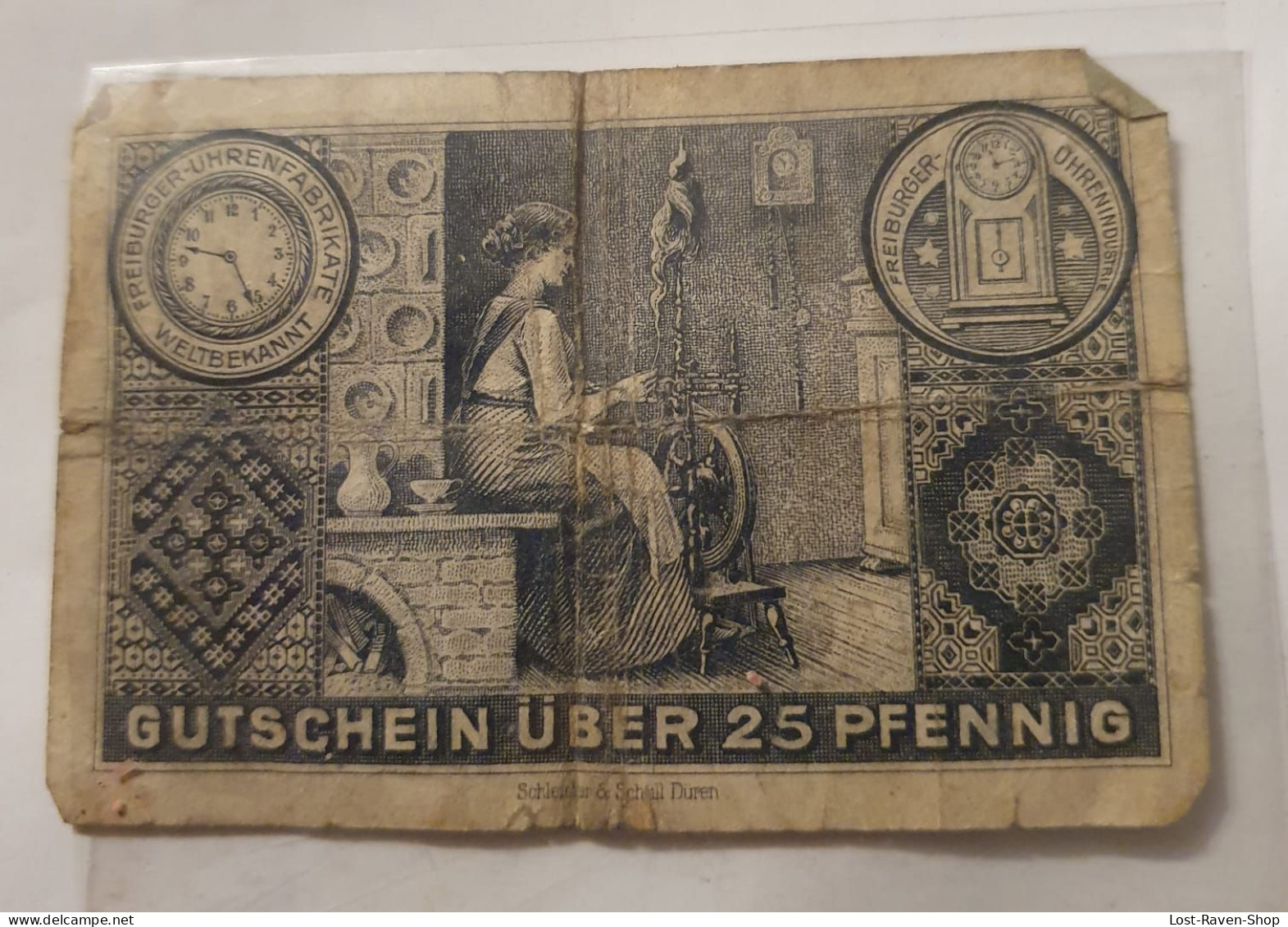 25 Pfennig Notgeld Freiburg - Deutschland - Non Classificati