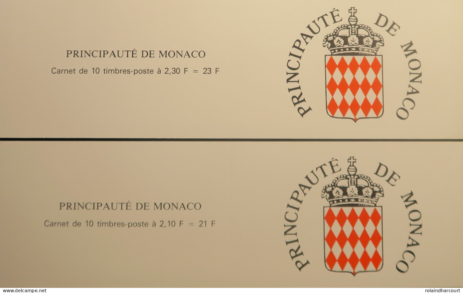 LP3969/319 - MONACO - 1990 - VIEUX MONACO-VILLE - CARNETS N°5 Et 6 TIMBRES NEUFS** - Libretti