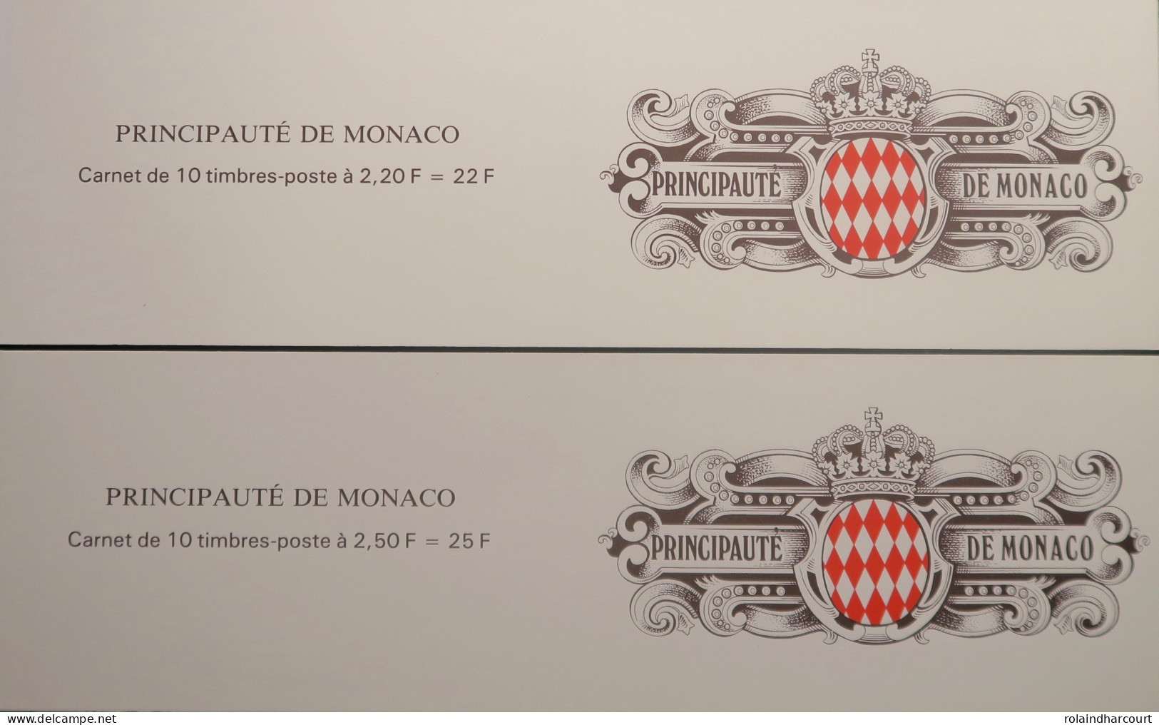 LP3969/320 - MONACO - 1992 - VIEUX MONACO-VILLE - CARNETS N°7 Et 8 TIMBRES NEUFS** - Booklets