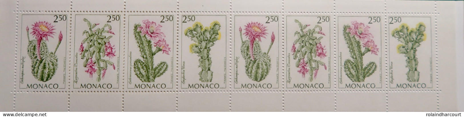 LP3969/321 - MONACO - 1993 - FLORE - CARNET N°9 TIMBRES NEUFS** - Postzegelboekjes