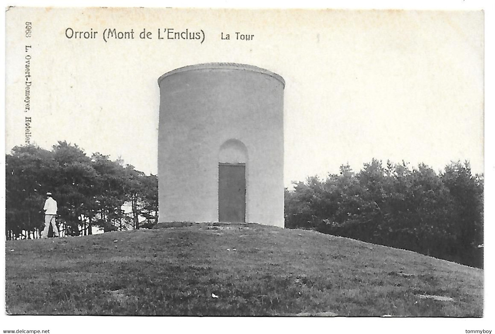 CPA Orroir (Mont De L'Enclus), La Tour - Mont-de-l'Enclus