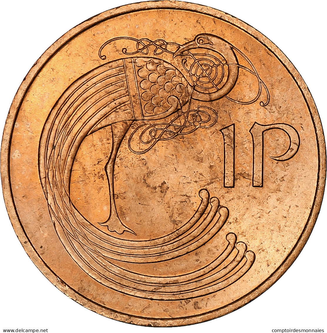 République D'Irlande, Penny, 1971, Bronze, SPL, KM:20 - Irlanda