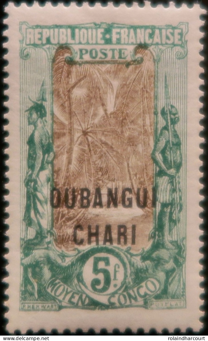 LP3972/466 - COLONIES FRANÇAISES - 1922 - OUBANGUI-CHARI - N°42 NEUF* - Ungebraucht