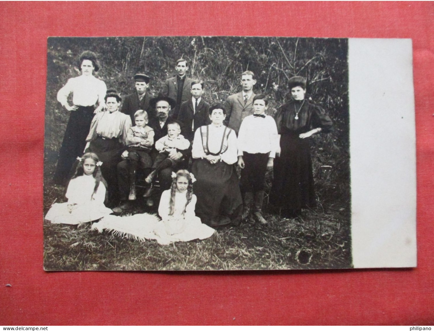 RPPC Group Photo. West Virginia On Back Of Card.    Ref 6293 - Otros & Sin Clasificación