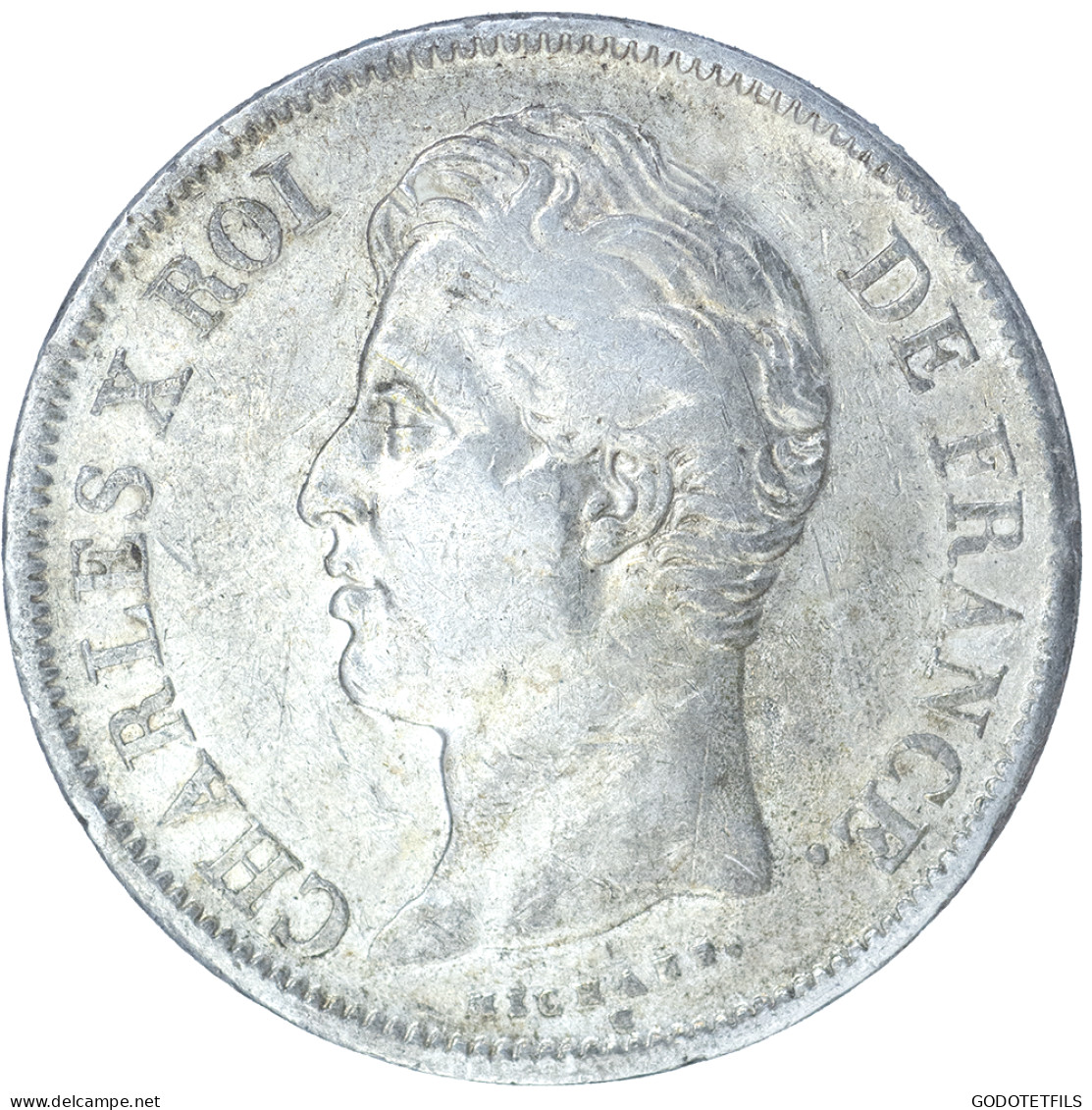 Charles X-5 Francs 1828 Bordeaux - 5 Francs