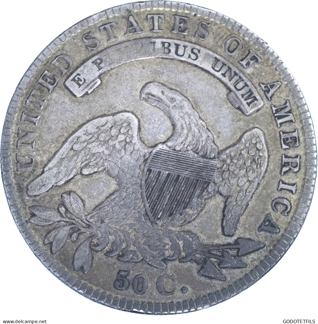 Etats-Unis- 50 Cents Ou Demi Dollar Type&quot;Capped Bust&quot; 1836 Philadelphie - 1794-1839: Early Halves (Prémices)