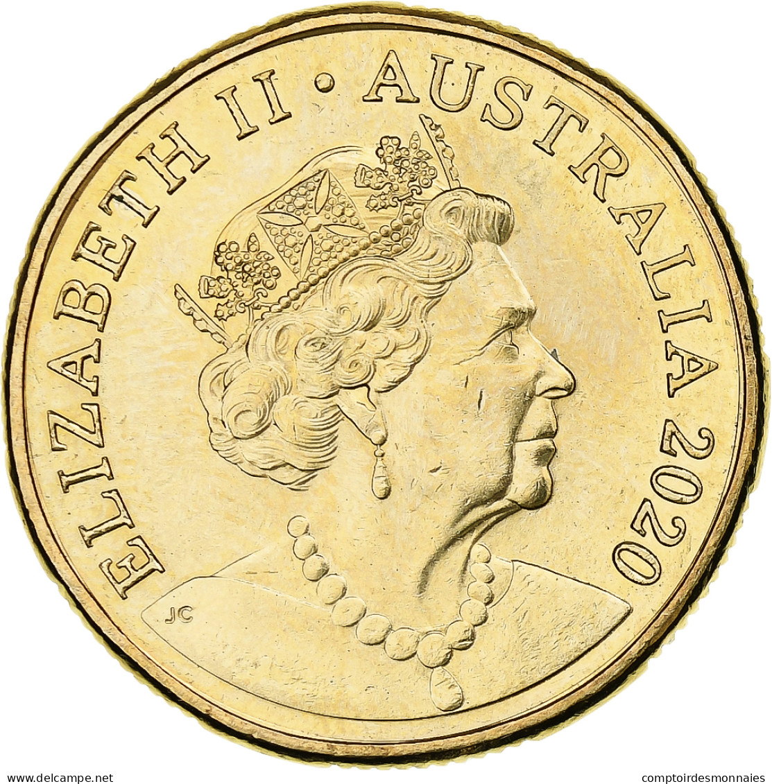 Australie, Dollar, Qantas, 2020, Bronze-aluminium, SUP - Dollar