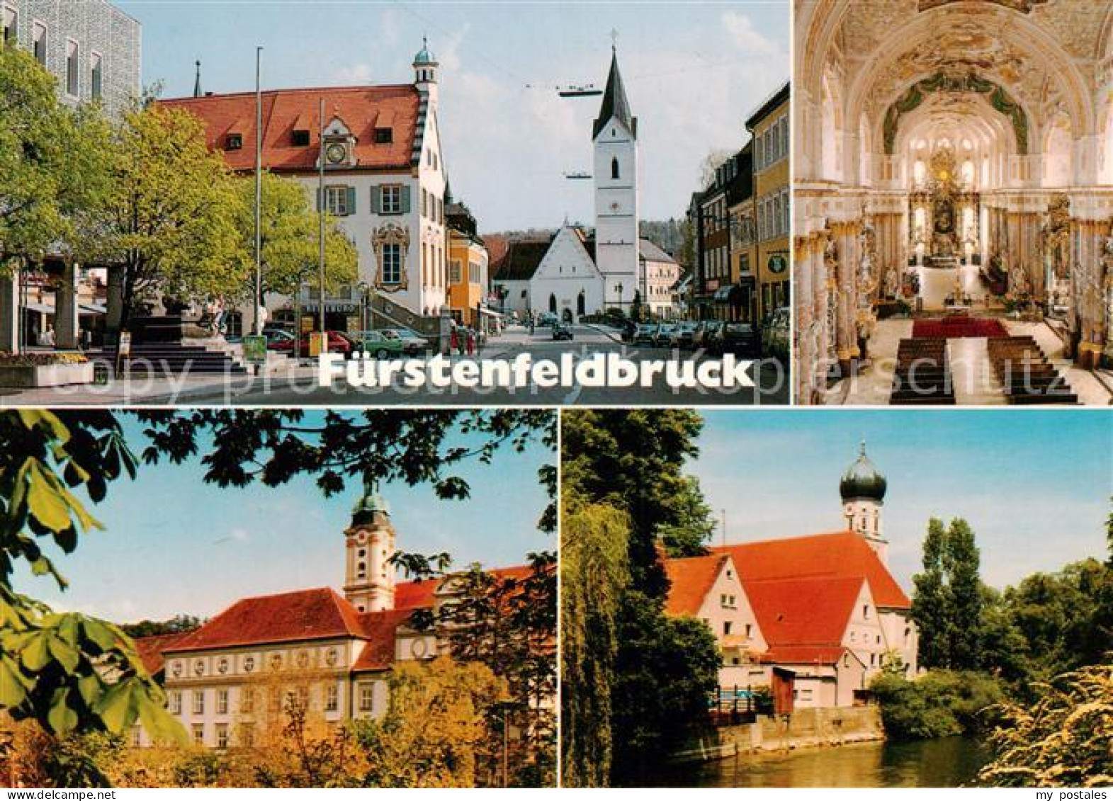 73834525 Fuerstenfeldbruck Kirche Inneres Schloss Fuerstenfeldbruck - Fuerstenfeldbruck