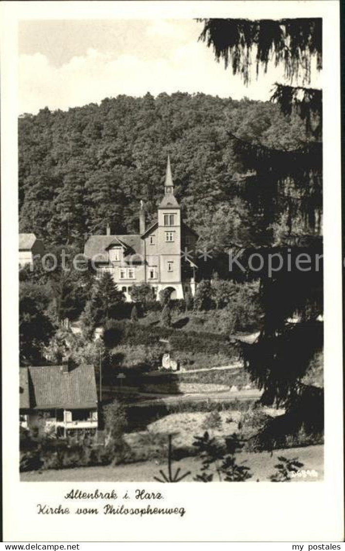 72357435 Altenbrak Harz Kirche Vom Philosophenweg Altenbrak - Altenbrak