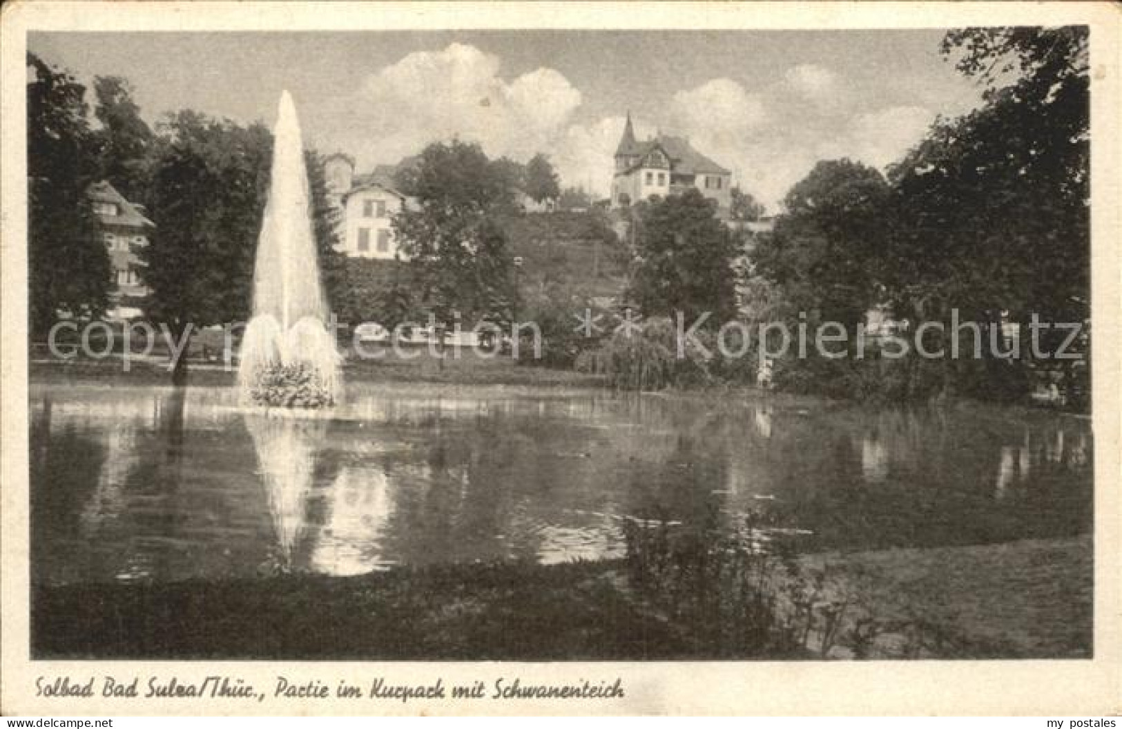 72356210 Bad Sulza Kurpark Mit Schwanenteich Bad Sulza - Bad Sulza