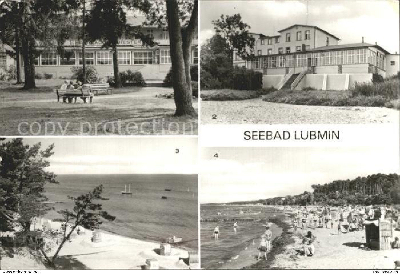 72350913 Lubmin Ostseebad Heim Adolf Diesterweg Hotel Am Meer Strand Lubmin - Lubmin