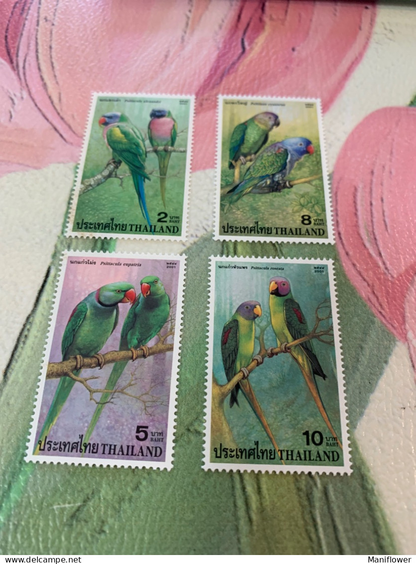 Thailand Stamp MNH 2001 Parrot - Thailand