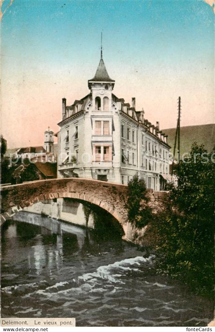 13802245 Delemont Vieux Pont Delemont - Autres & Non Classés