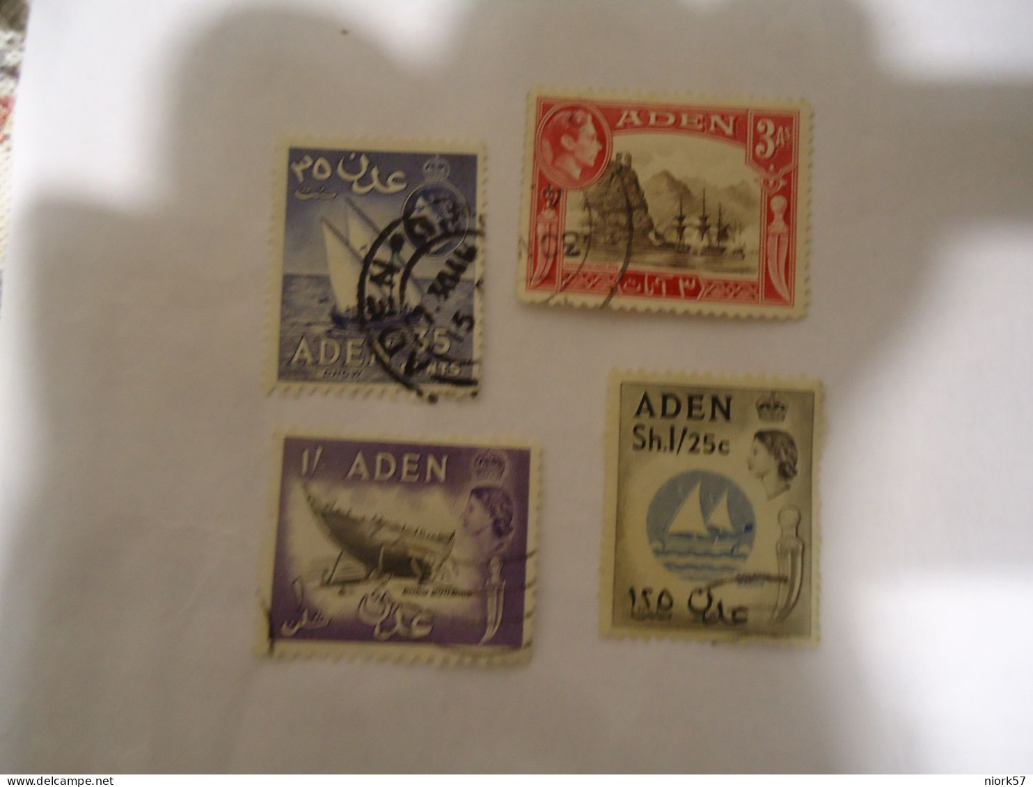 ADEN USED STAMPS LOT 4 - Aden (1854-1963)