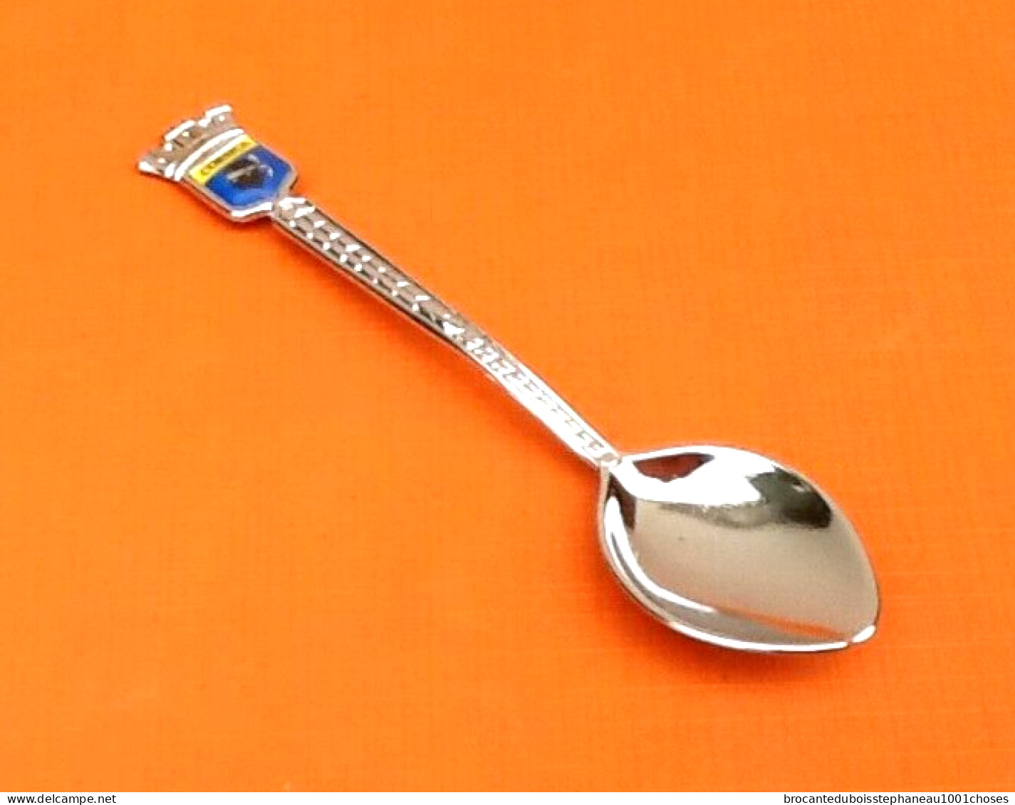 Cuillère à Café  Blason Corse (Corsica) Tête De Maure - Spoons