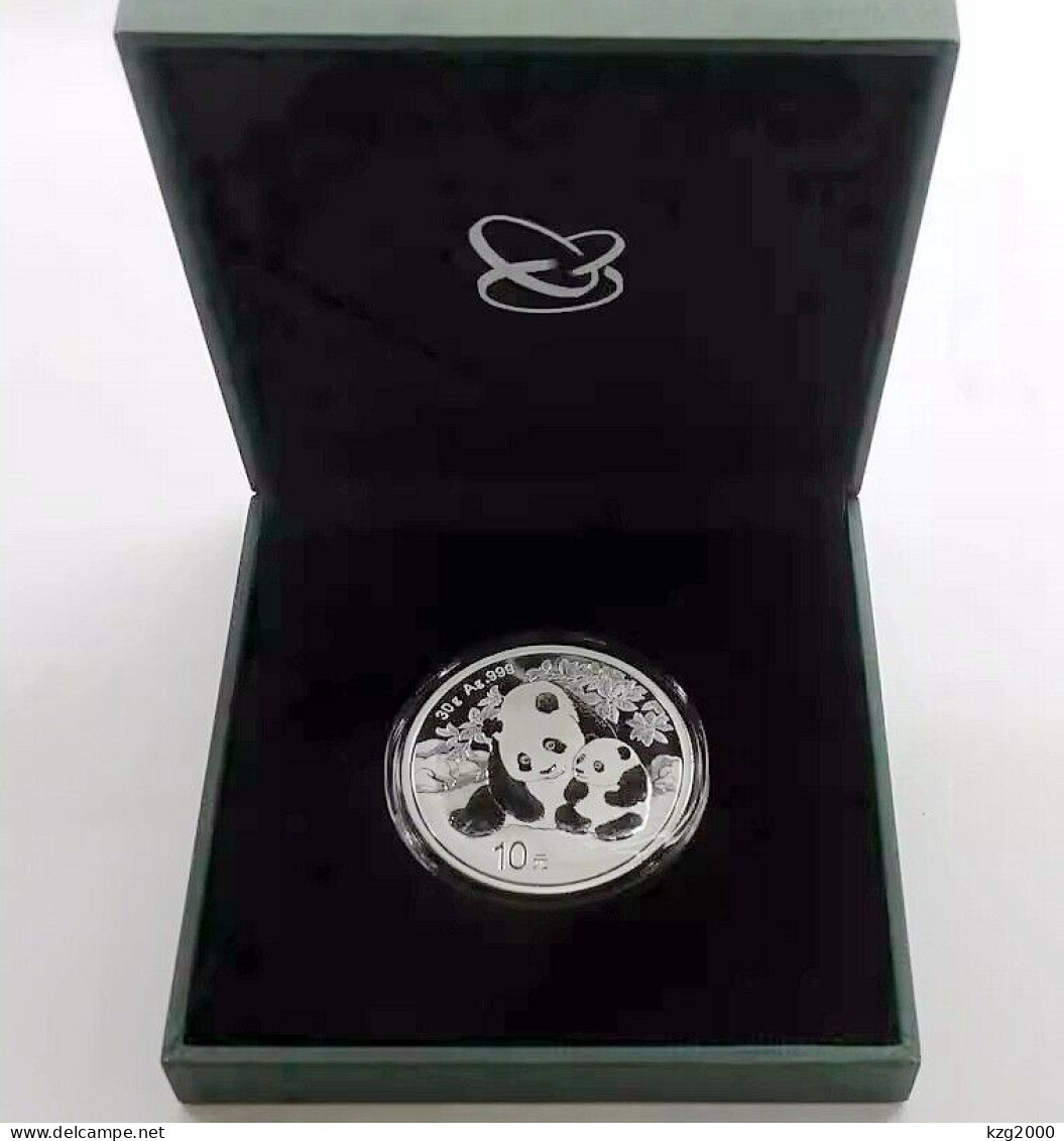 China 2024  Panda Silver Coin 30g  Ag.999  With Box & Certificate 1Pcs Coin RMB 10 Yuan - China