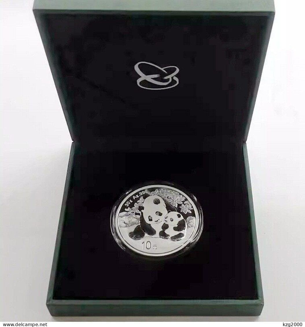 China 2024  Panda Silver Coin 30g  Ag.999  With Box & Certificate 1Pcs Coin RMB 10 Yuan - Chine