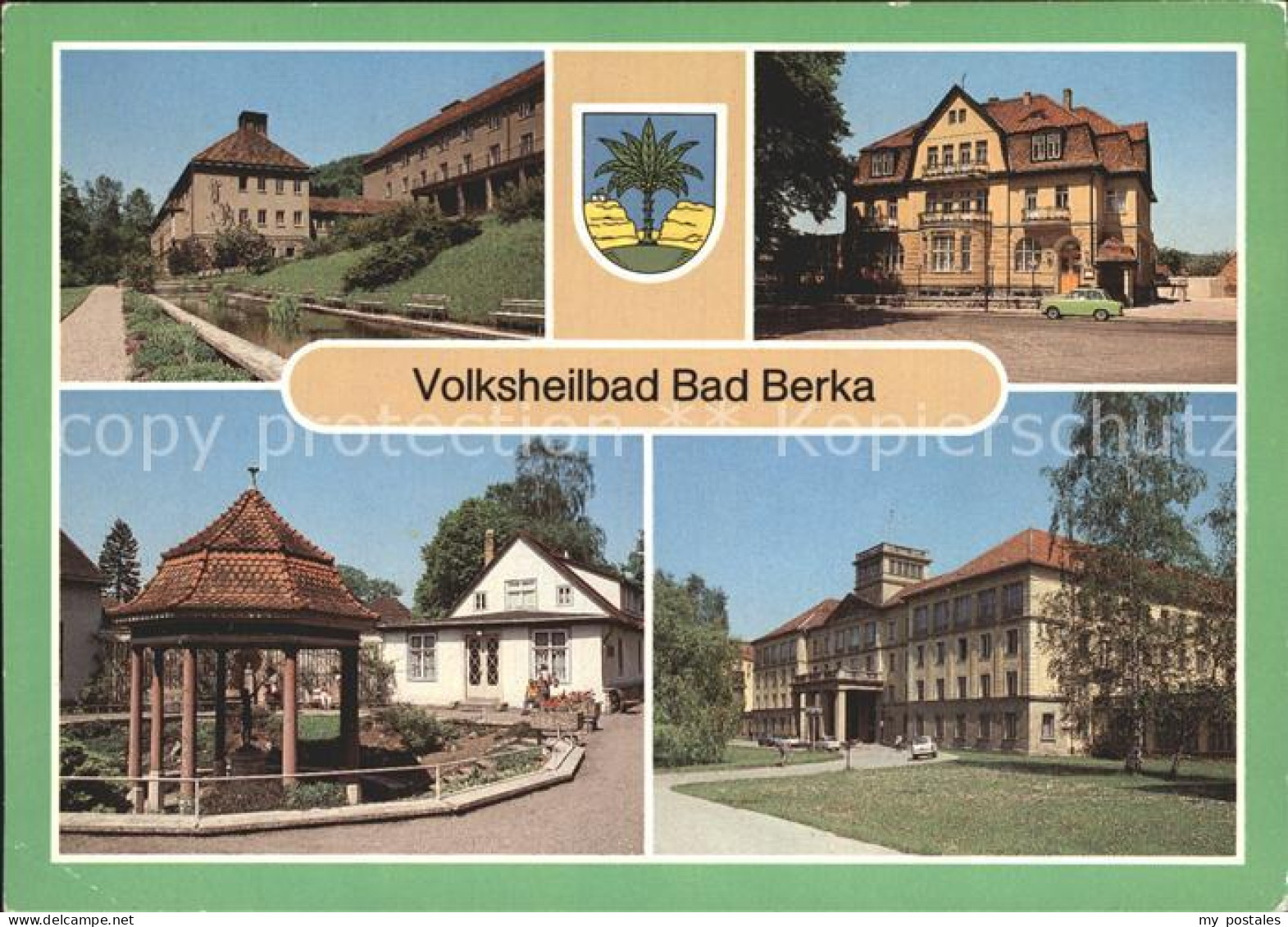 72338697 Bad Berka Sanatorium HO Kurhotel Goethebrunnen Kurmittelhaus Zentralkli - Bad Berka