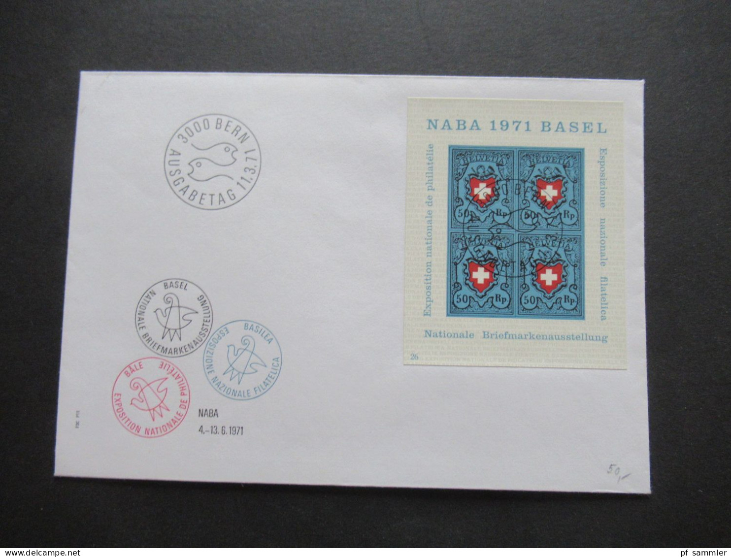 Schweiz 9 Sonderbelege / Einschreiben überwiegend 1970er Jahre / FDC NABA 1971 Block / Pro Patria Teils In Die CSSR Gese - Storia Postale