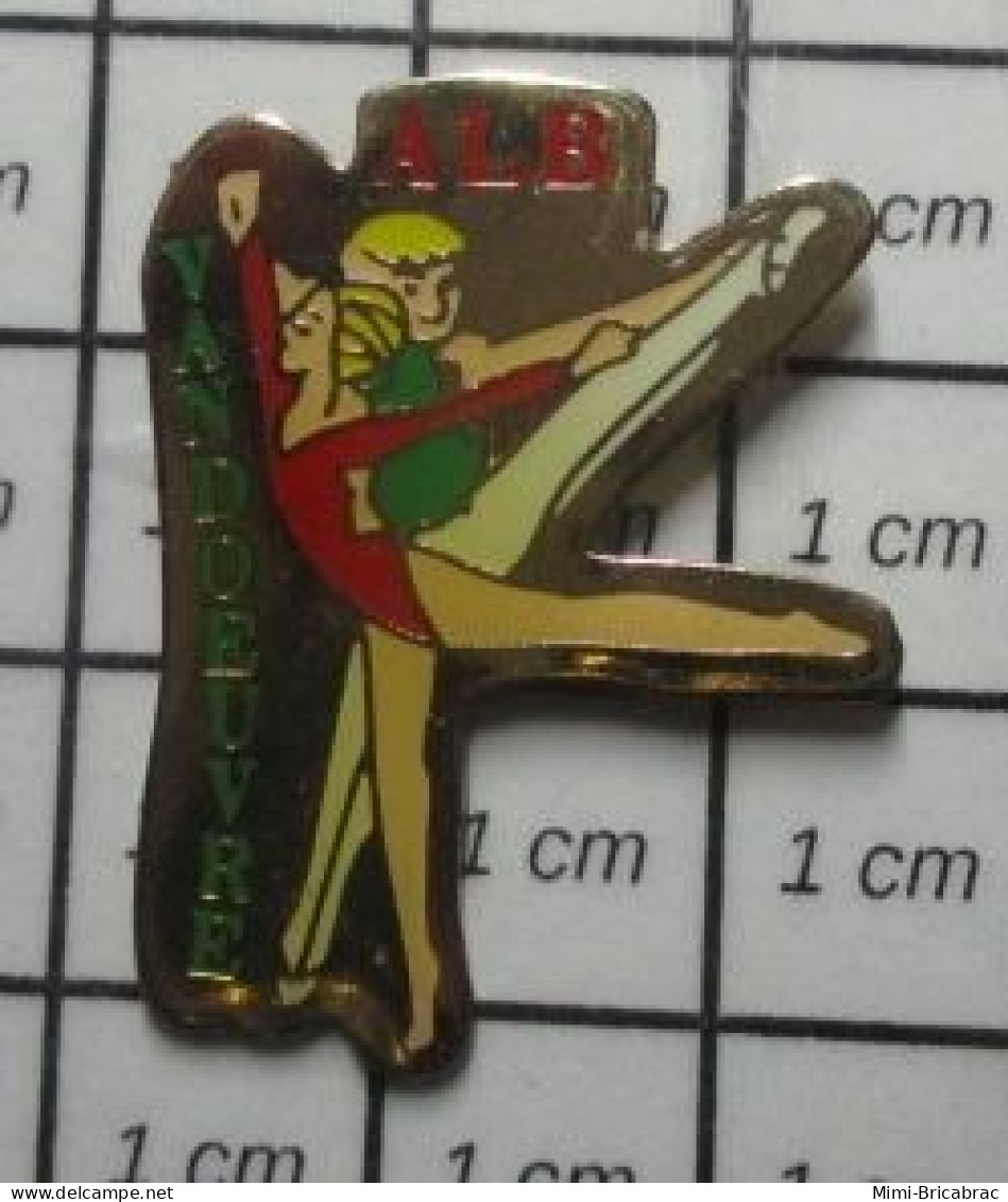 2417 Pin's Pins / Beau Et Rare / SPORTS / CLUB GYMNASTIQUE ALB VANDOEUVRE - Gymnastik