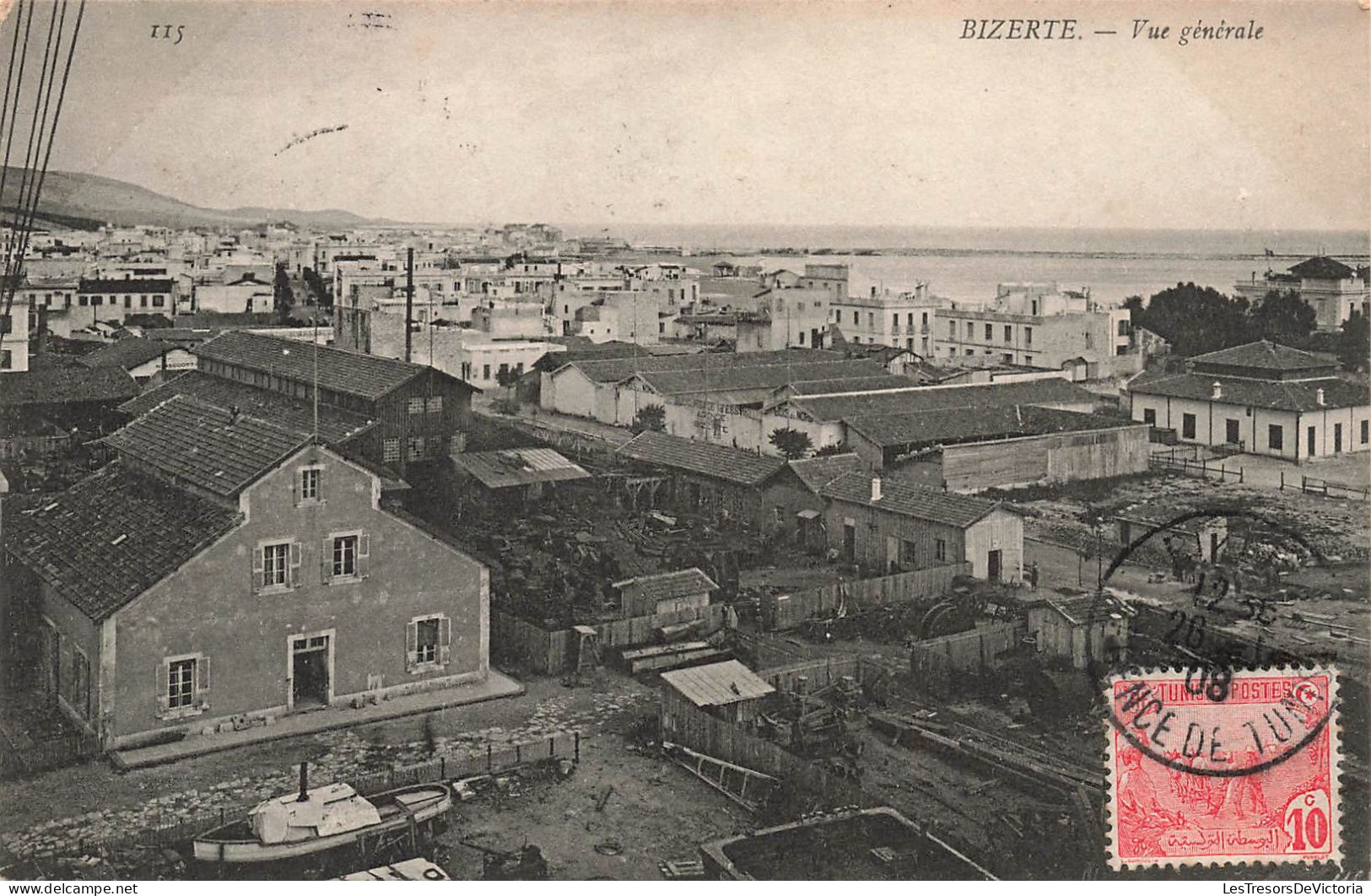 TUNISIE - Bizerte - Vue Générale De La Ville  - Carte Postale Ancienne - Tunisie